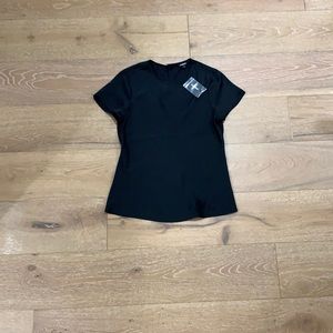 Express Silk short sleeve top. Size medium. New